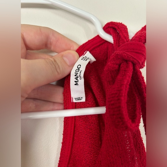 Red Mango Tie Tank Top - Picture 5 of 5